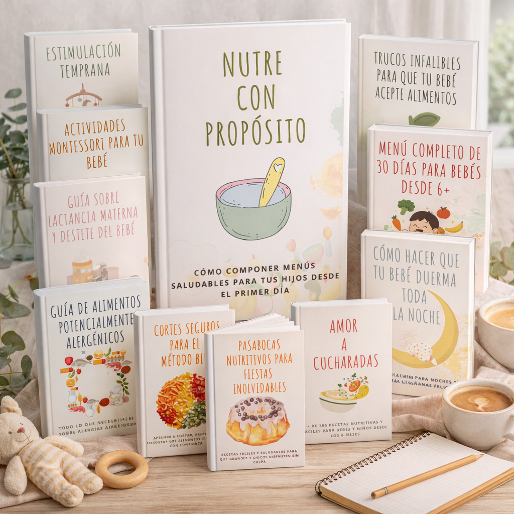 Nutre con Propósito: Tu Kit Completo de Alimentación y Crianza